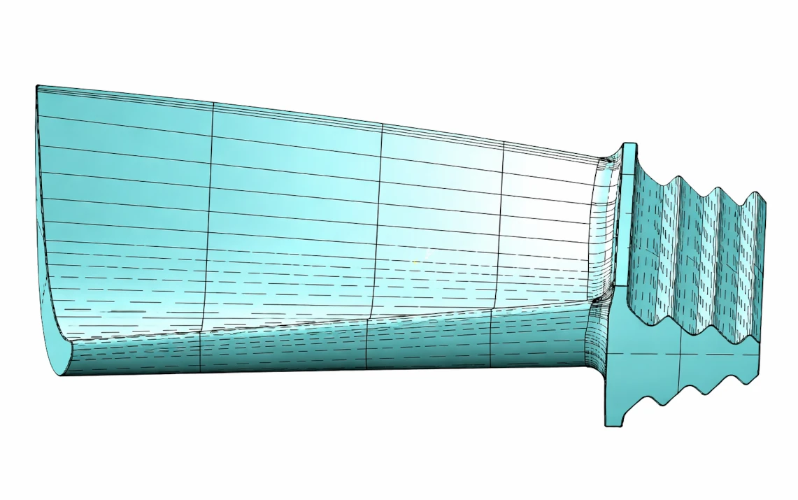 Diseño 4b — Vista completa CAD